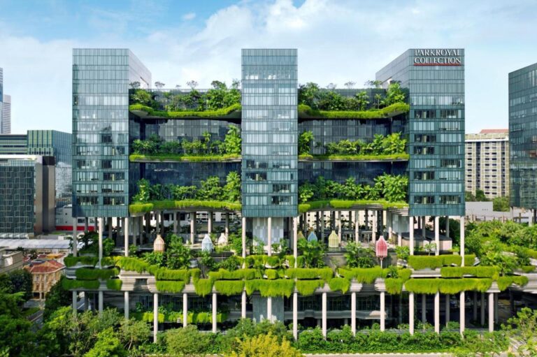 Green Buildings Park-Royal-Singapur
