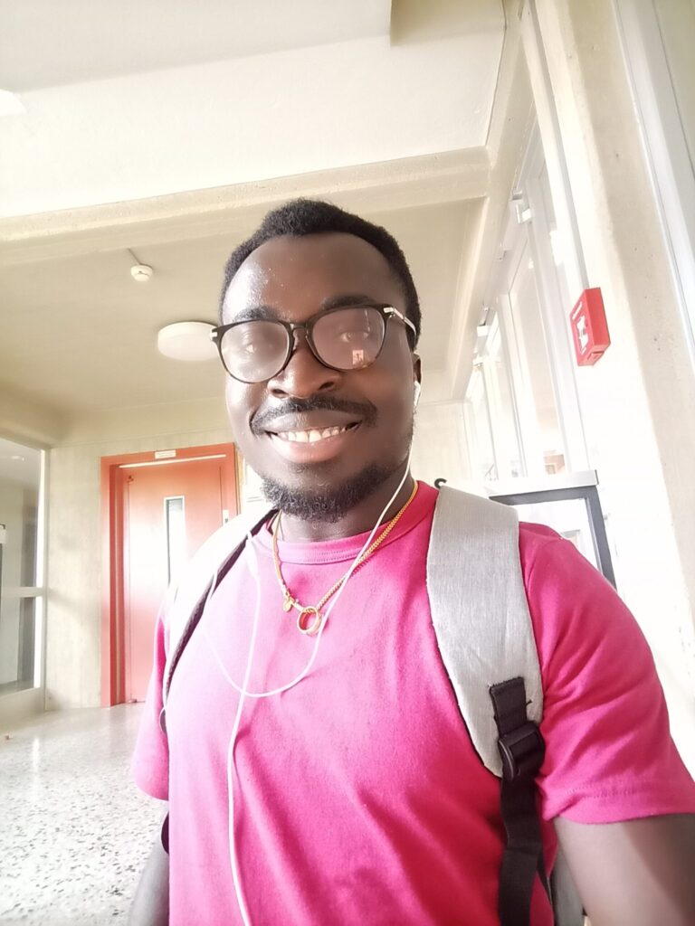 Owusu Mensah Ghana at Campus Klagenfurt